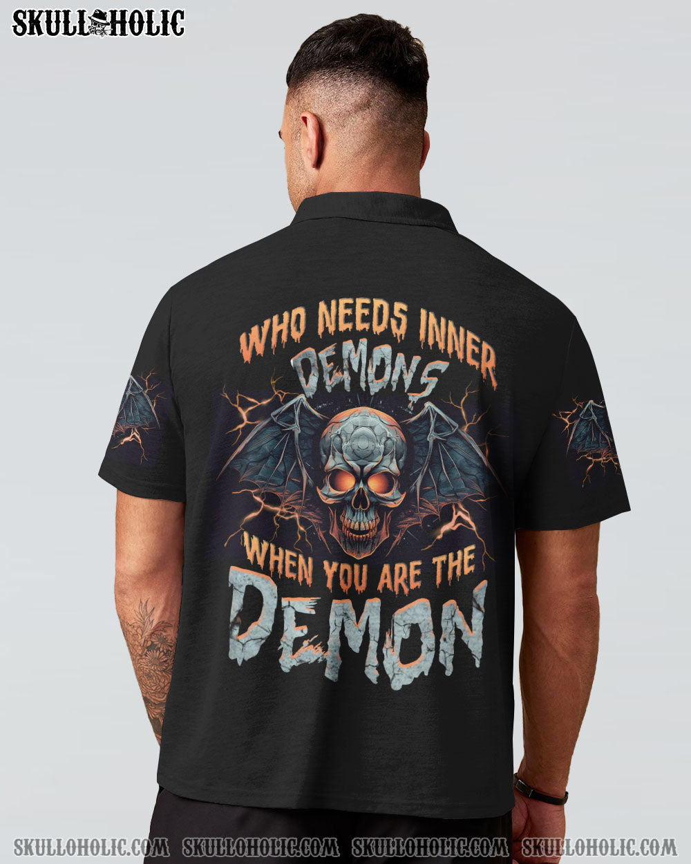 WHO NEEDS INNER DEMONS SKULL BAT ALL OVER PRINT – TLNZ0407233