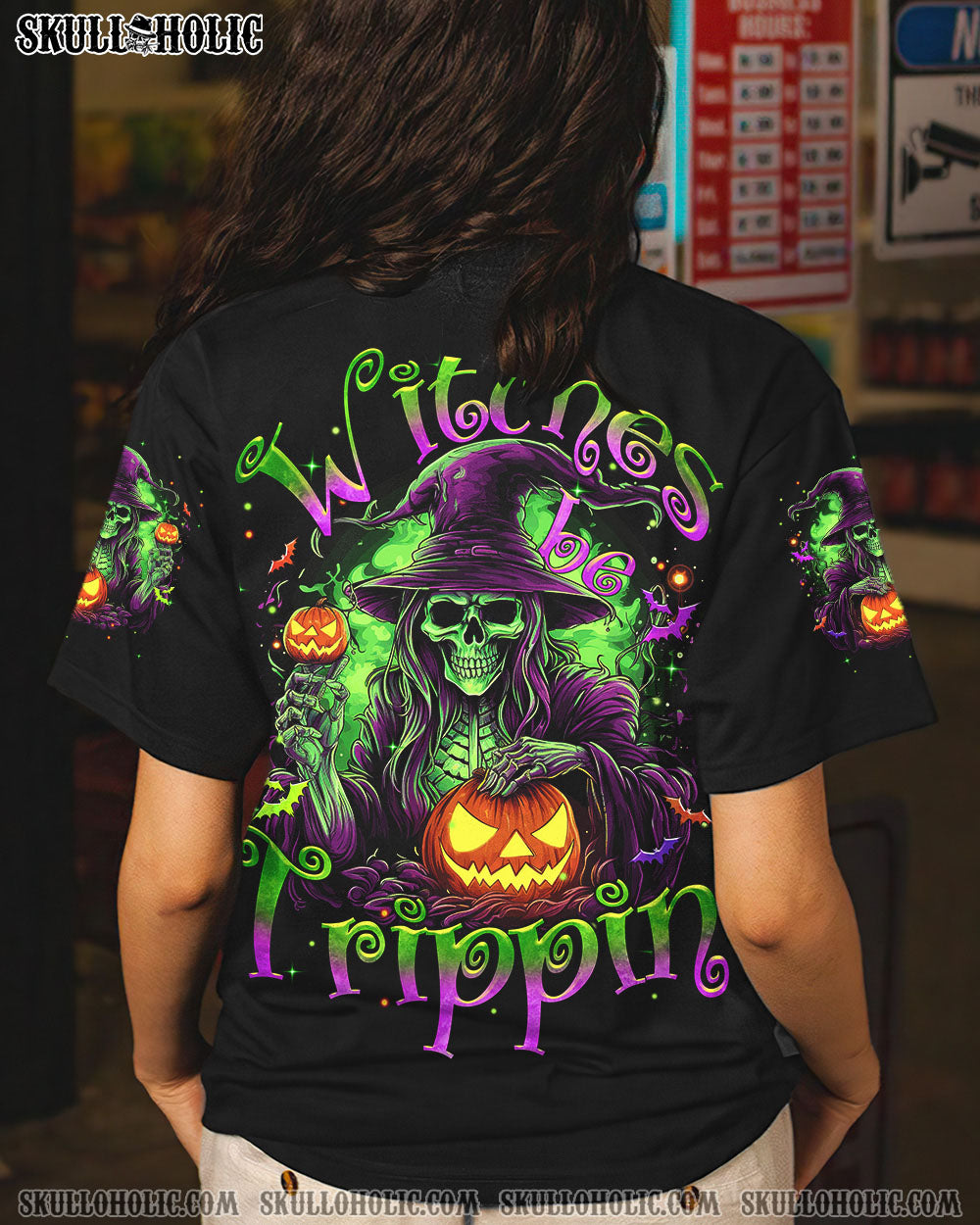 WITCHES BE TRIPPIN HALLOWEEN ALL OVER PRINT – TYTM0408233