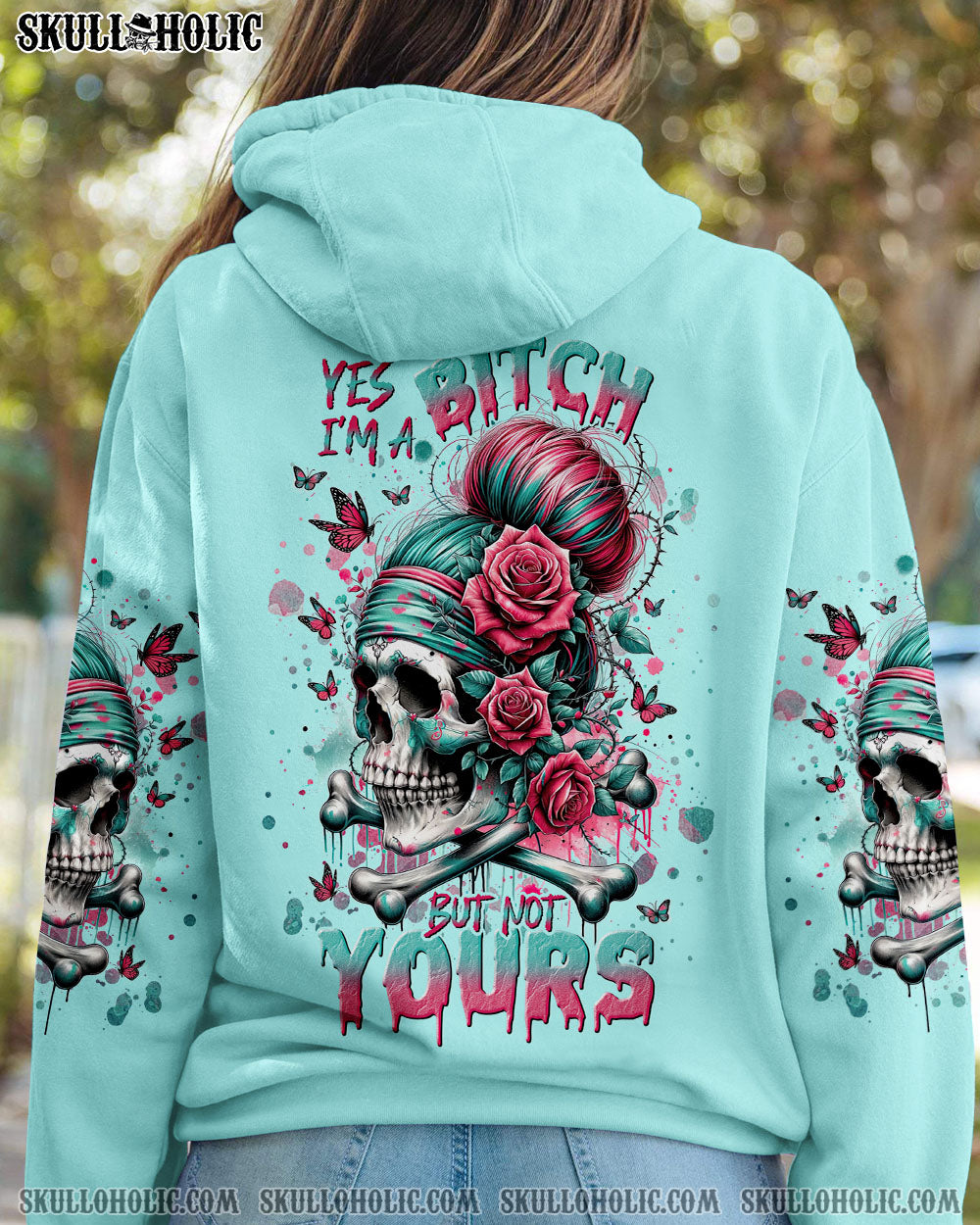 YES I’M A B BUT NOT YOURS ALL OVER PRINT – TLNT1711232