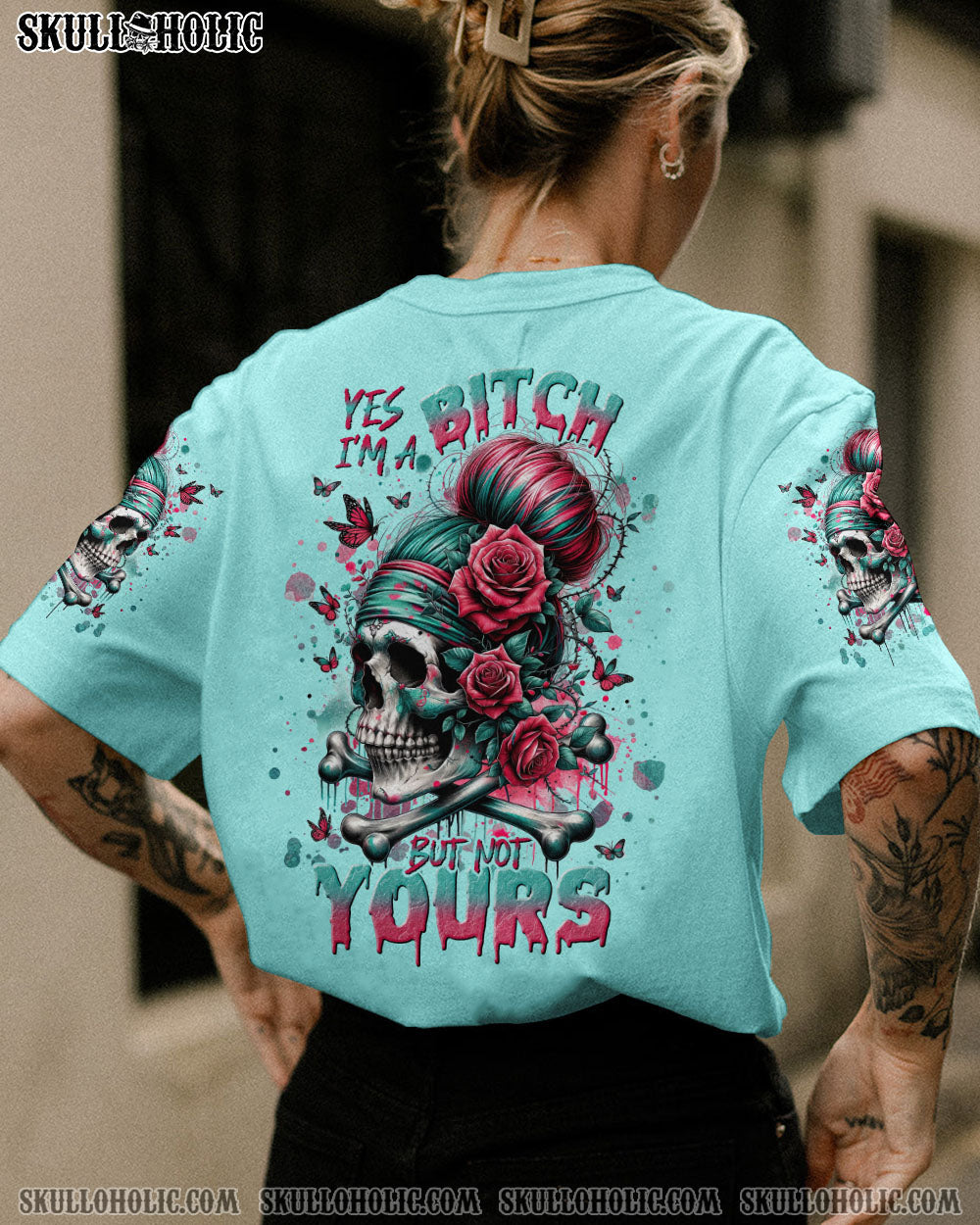 YES I’M A B BUT NOT YOURS ALL OVER PRINT – TLNT1711232