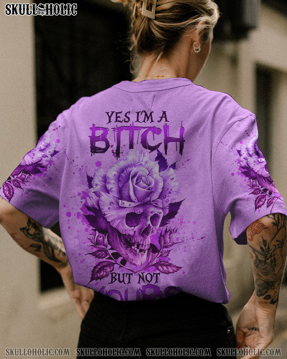 YES I’M A B BUT NOT YOURS ALL OVER PRINT – YHHG1301232