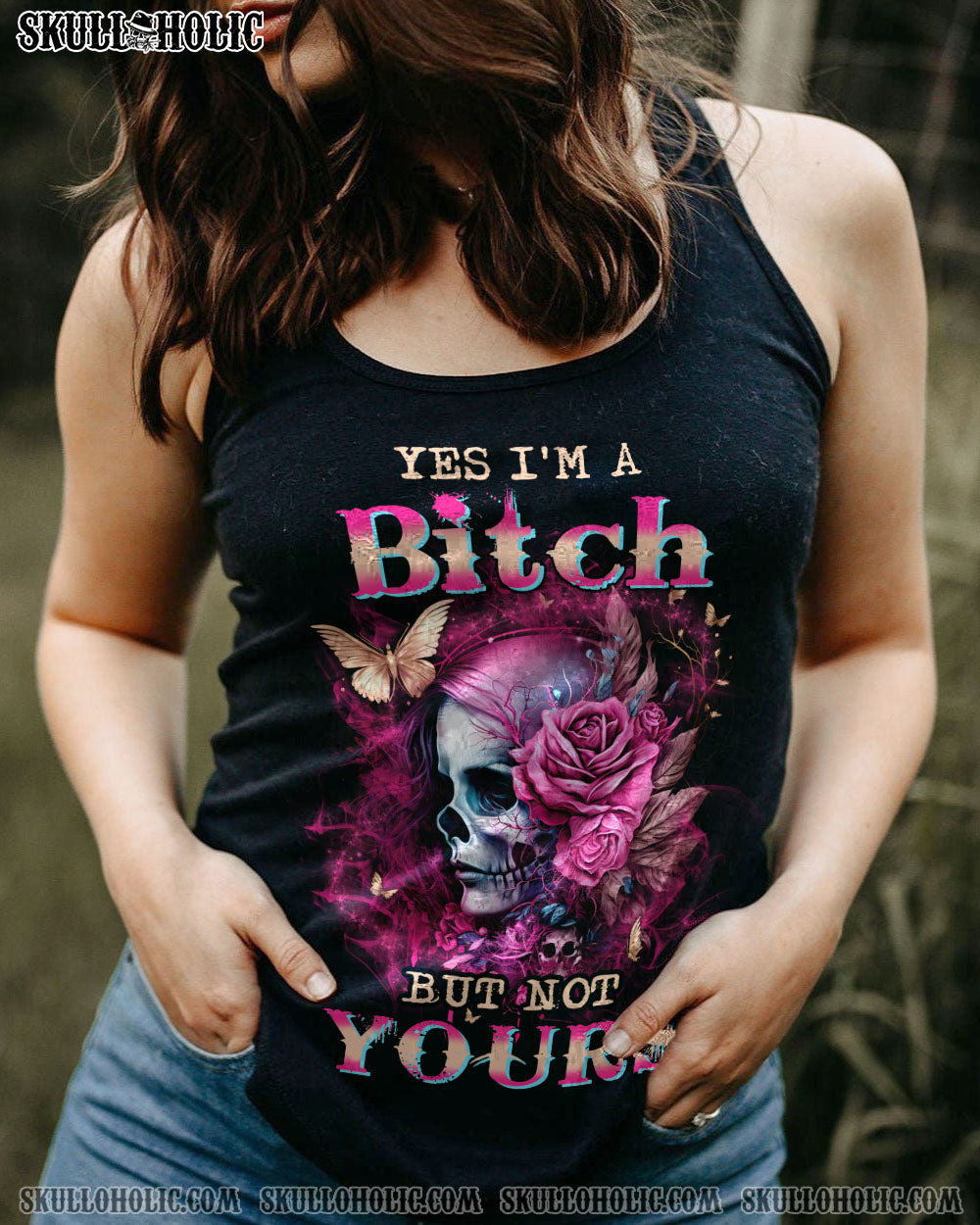 YES I’M A B BUT NOT YOURS ALL OVER PRINT – YHHN0103231
