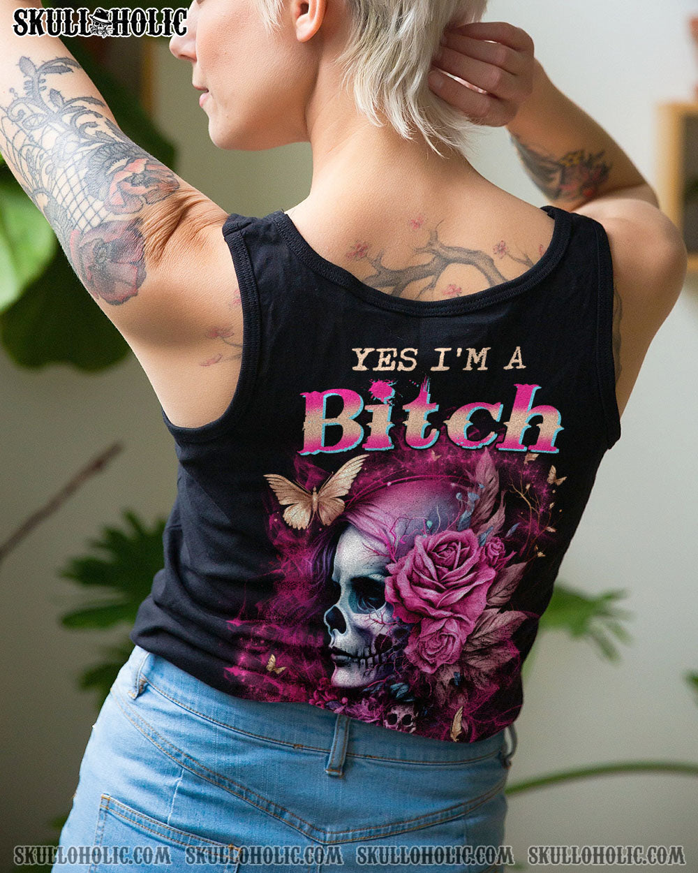 YES I’M A B BUT NOT YOURS ALL OVER PRINT – YHHN0103231