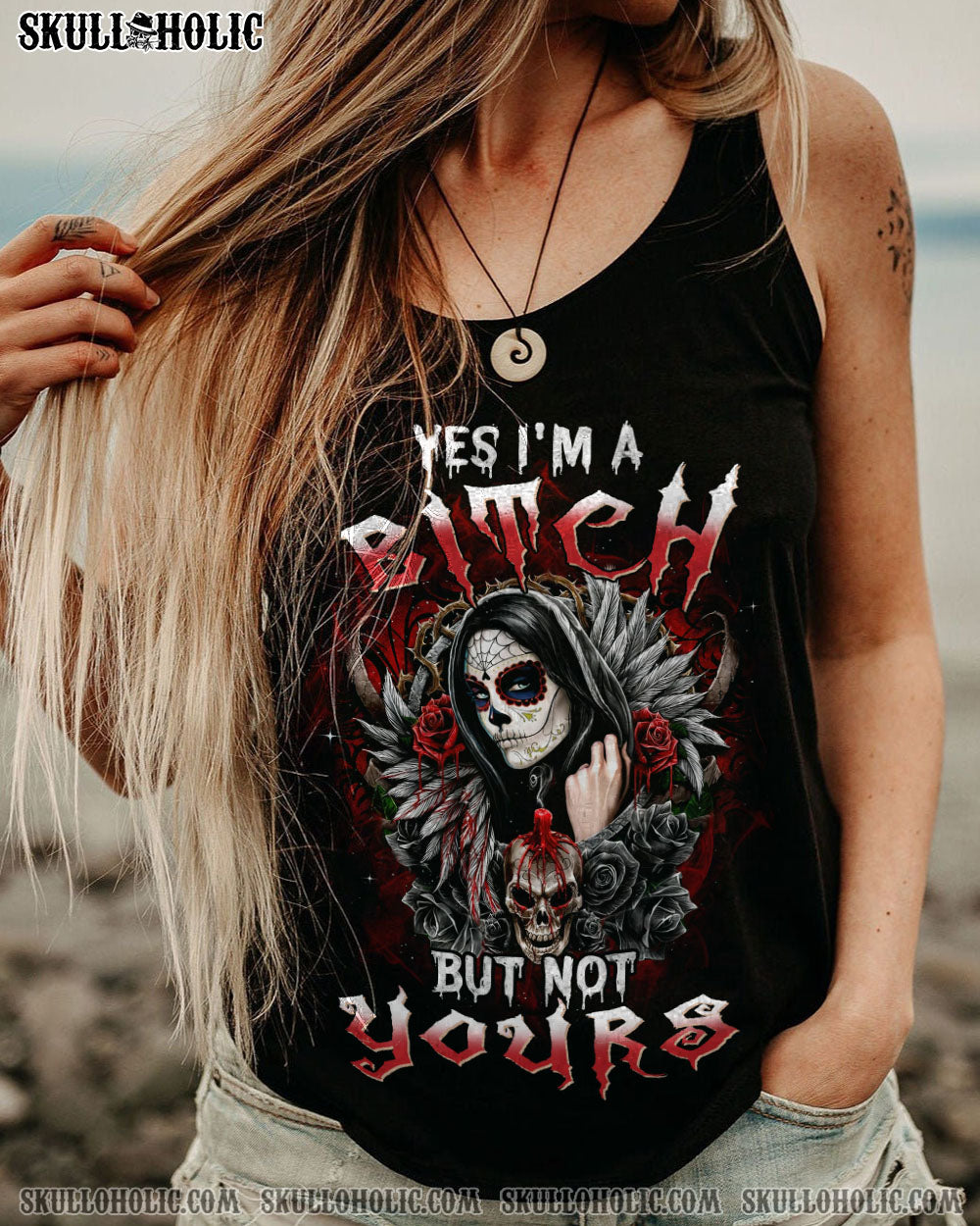 YES I’M A B BUT NOT YOURS ALL OVER PRINT – YHHN2112223