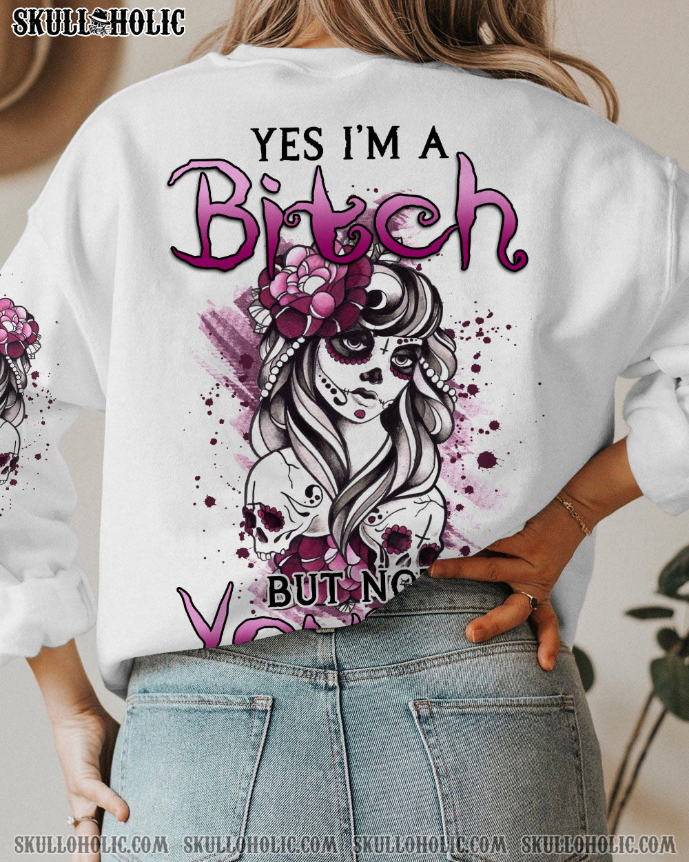 YES I’M A B BUT NOT YOURS ALL OVER PRINT – YHLN2012222
