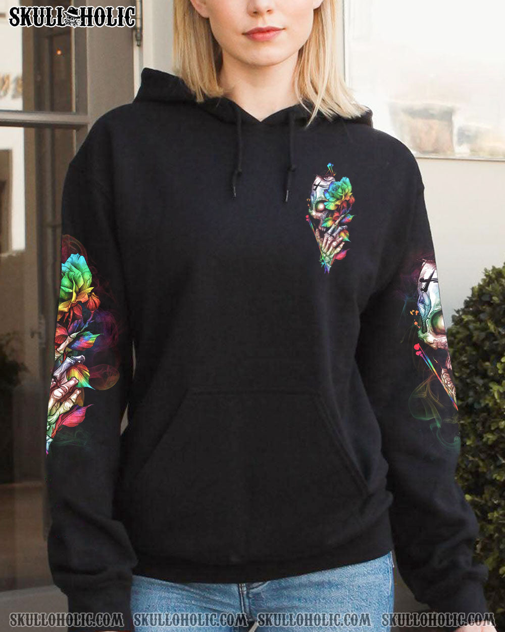 YES I’M A B BUT NOT YOURS SKULL ALL OVER PRINT – TLTR0903231