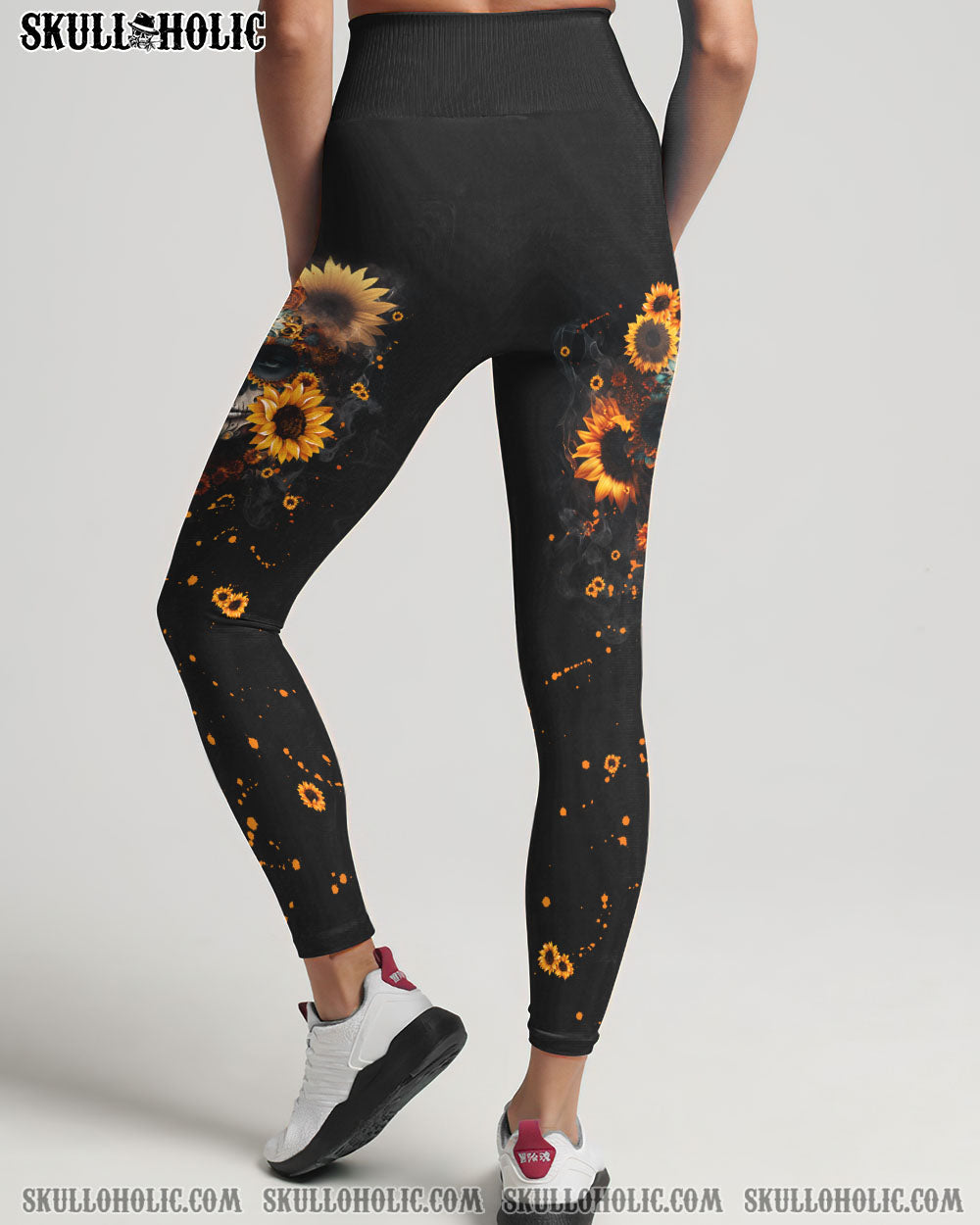 YES I’M A B BUT NOT YOURS SUGAR SKULL SUNFLOWER ALL OVER PRINT – TLNZ0303231