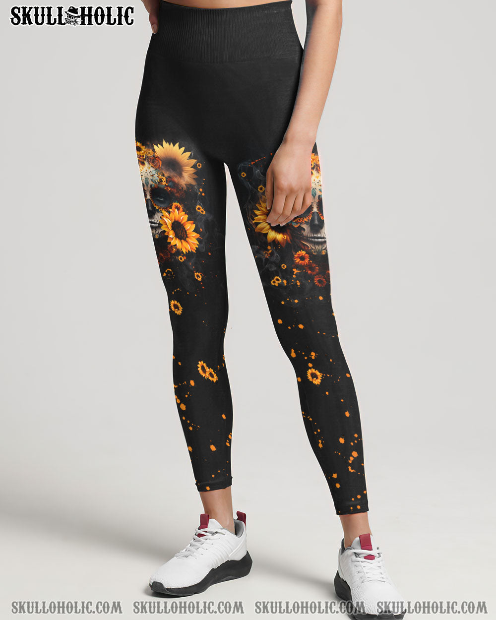 YES I’M A B BUT NOT YOURS SUGAR SKULL SUNFLOWER ALL OVER PRINT – TLNZ0303231