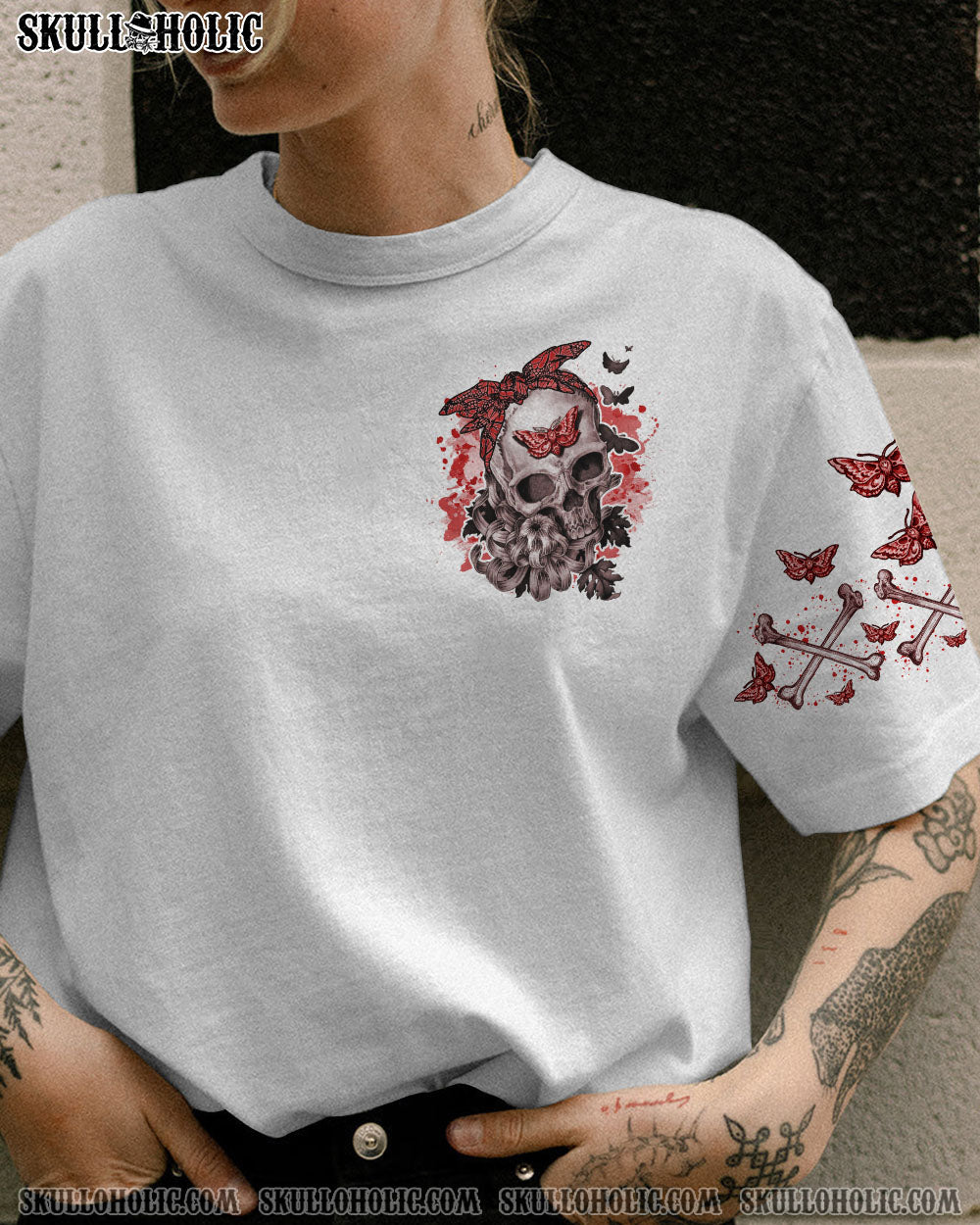 YES I’M A B SKULL TATTOOED ALL OVER PRINT – TLNO3101232