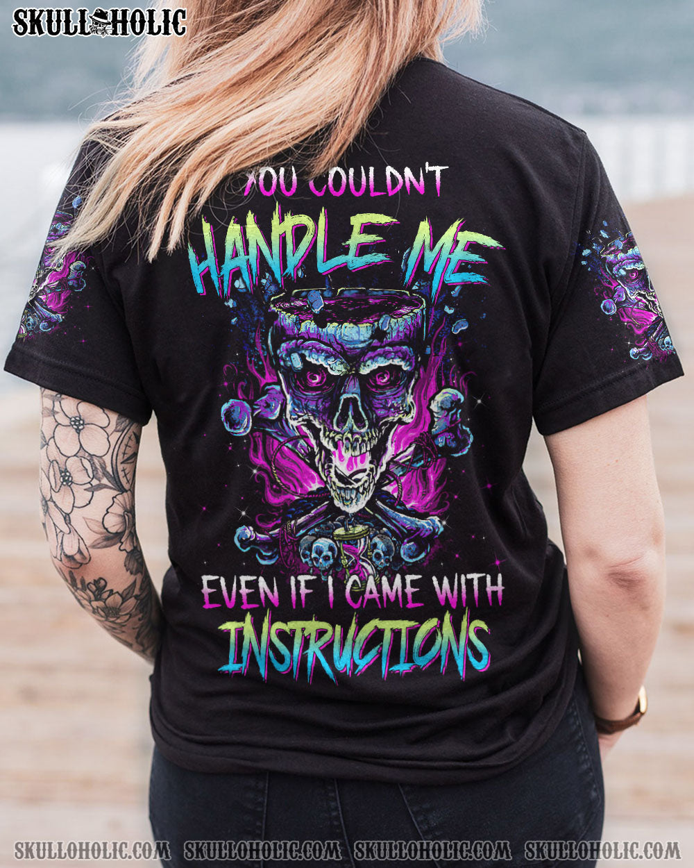 YOU COULDN’T HANDLE ME BONES SKULL ALL OVER PRINT – TLTW0202234