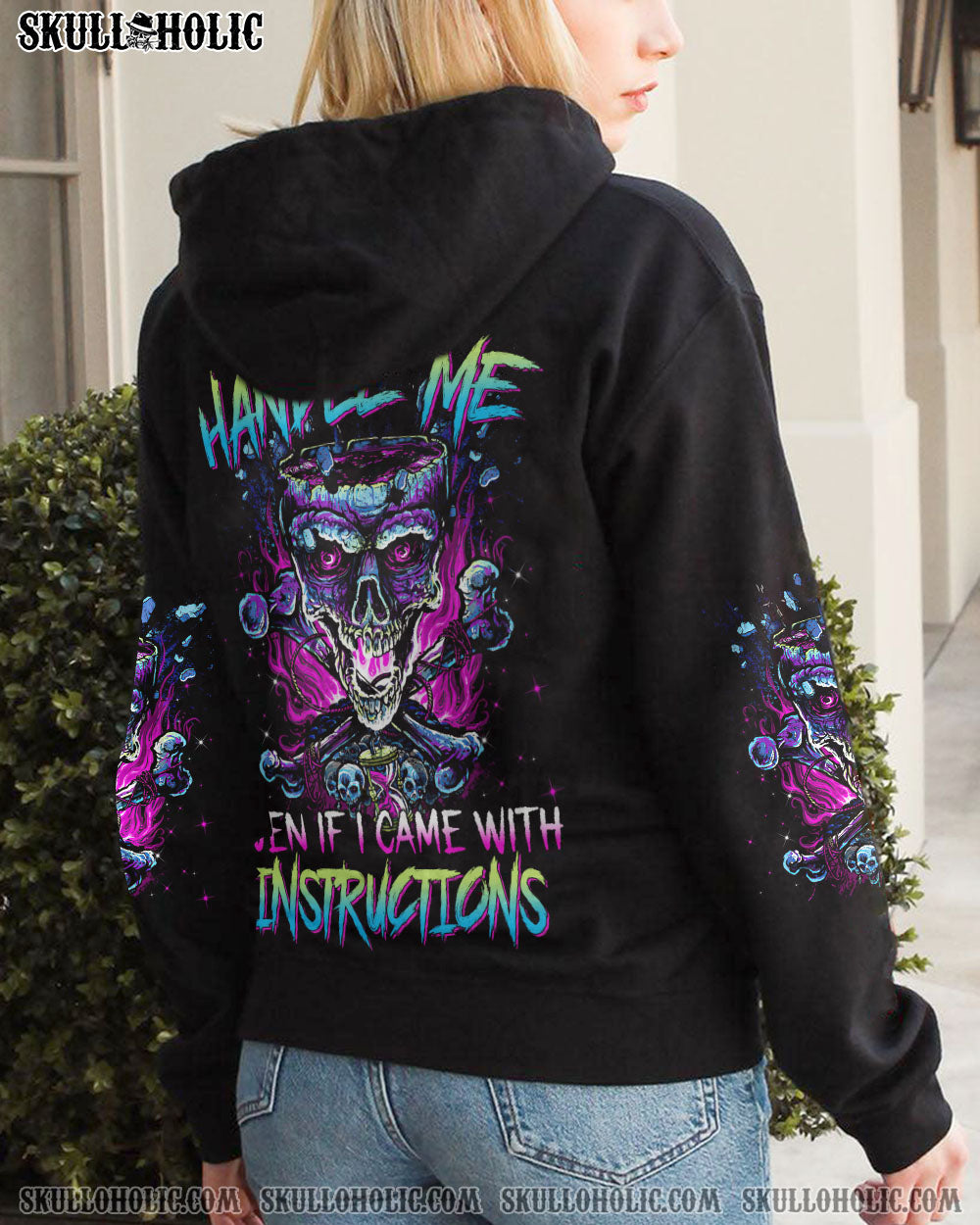 YOU COULDN’T HANDLE ME BONES SKULL ALL OVER PRINT – TLTW0202234