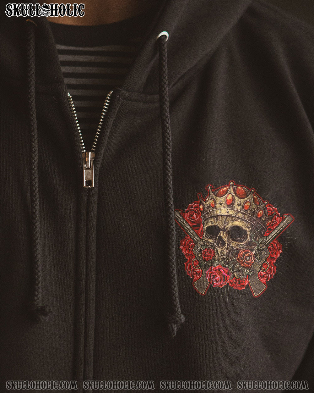 YOU COULDN’T HANDLE ME CROWN SKULL VINTAGE ALL OVER PRINT – TLNO2112222