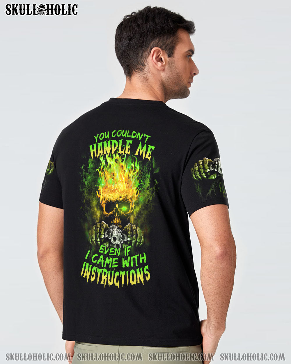 YOU COULDN’T HANDLE ME FIRE SKULL ALL OVER PRINT – TLTM2112222