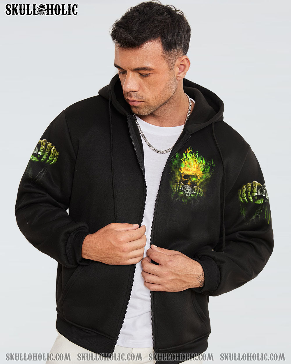 YOU COULDN’T HANDLE ME FIRE SKULL ALL OVER PRINT – TLTM2112222