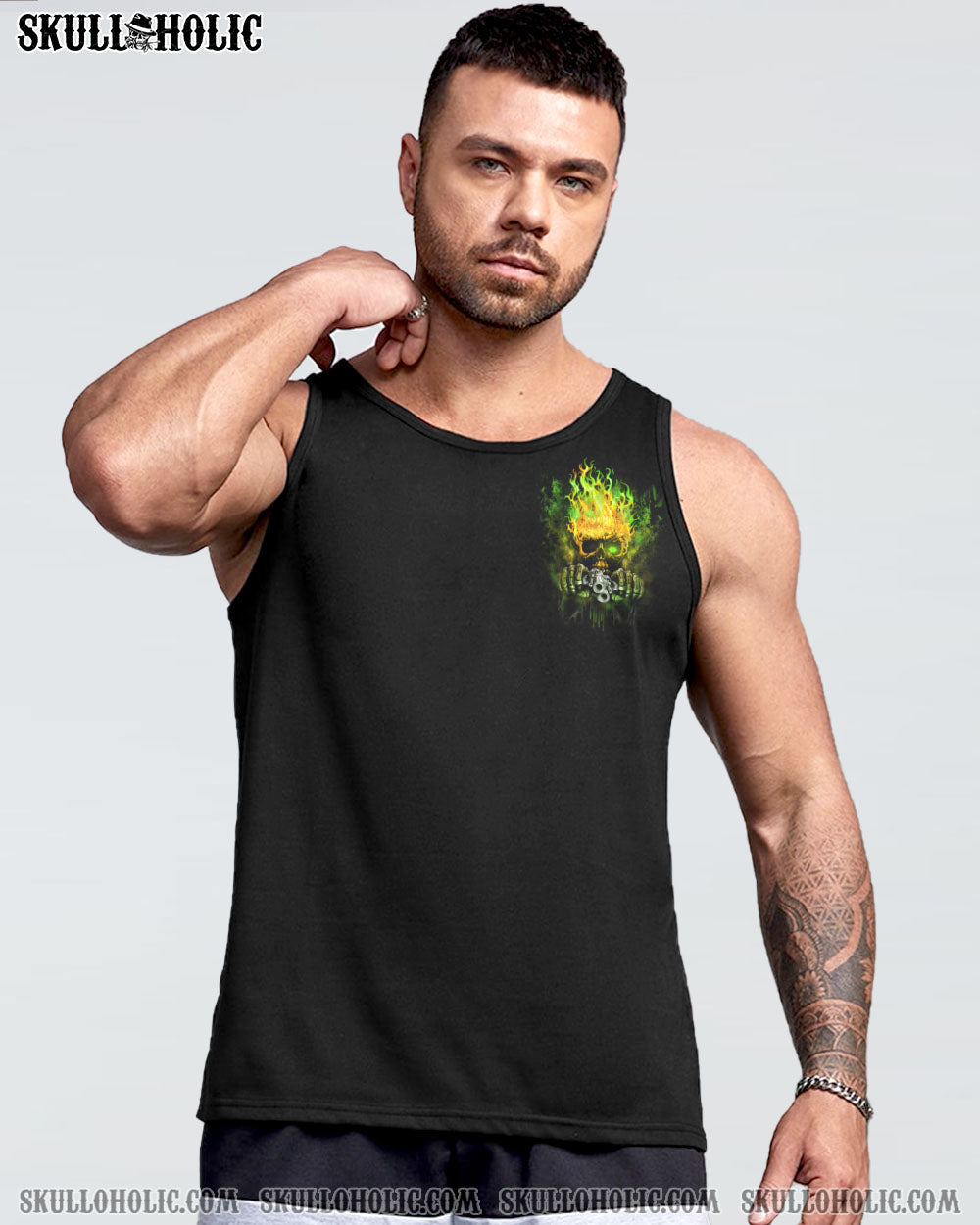 YOU COULDN’T HANDLE ME FIRE SKULL ALL OVER PRINT – TLTM2112222