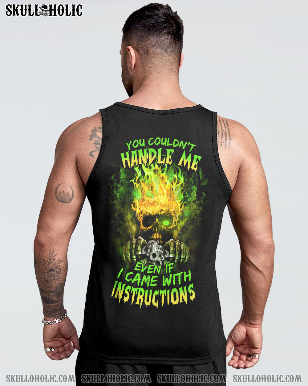 YOU COULDN’T HANDLE ME FIRE SKULL ALL OVER PRINT – TLTM2112222