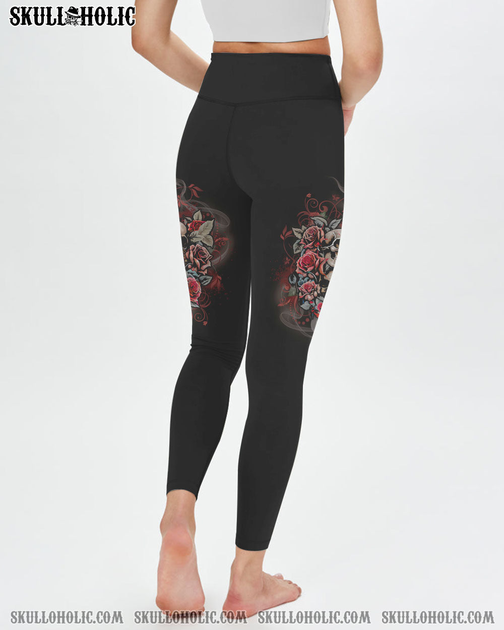YOU COULDN’T HANDLE ME FLOWER SKULL ALL OVER PRINT – YHLN0202233