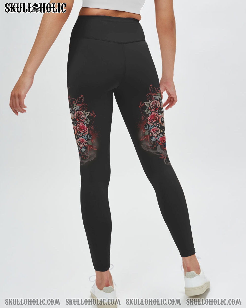 YOU COULDN’T HANDLE ME FLOWER SKULL ALL OVER PRINT – YHLN0202233