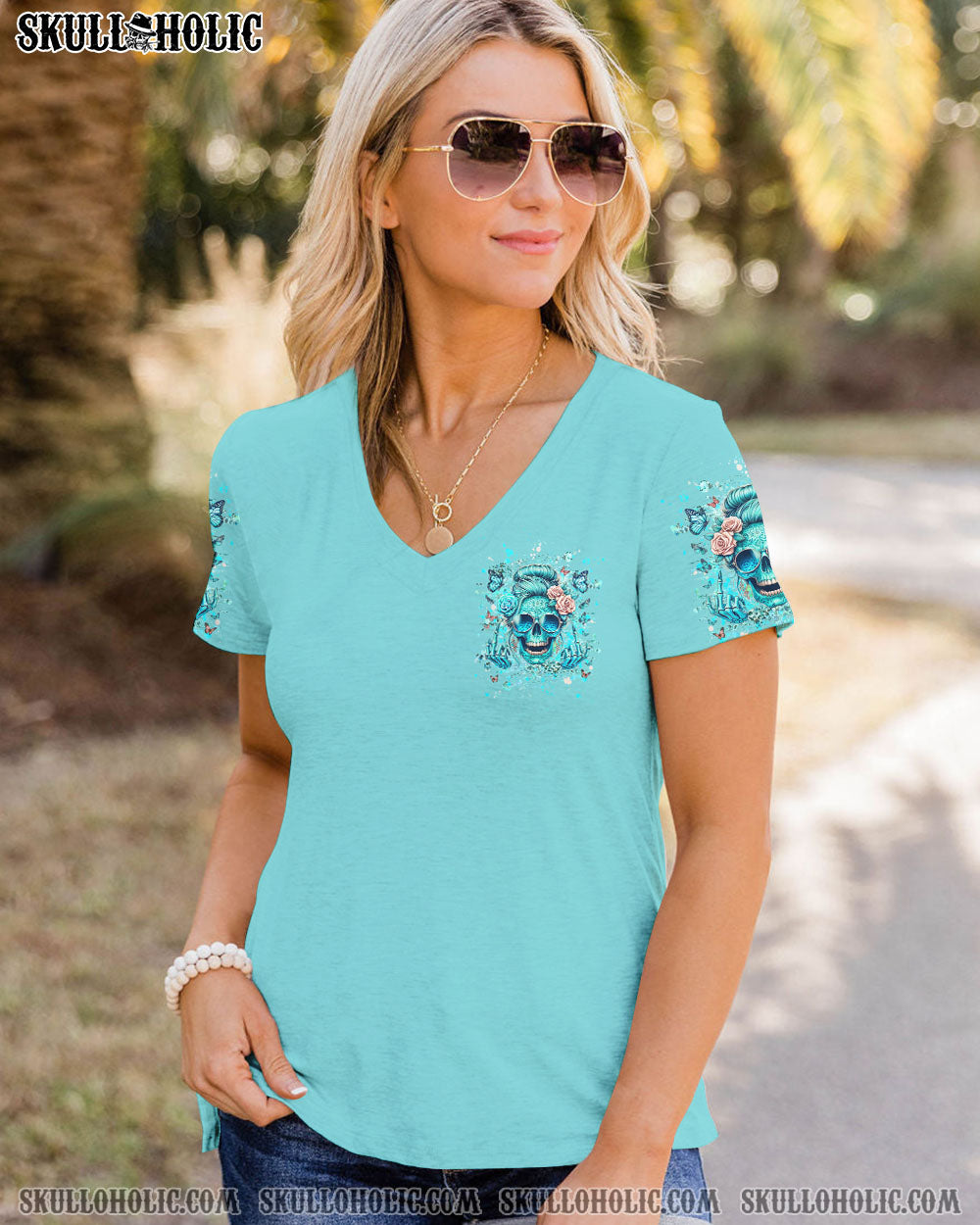 YOU COULDN’T HANDLE ME MESSY BUN ALL OVER PRINT – YHHG2706241