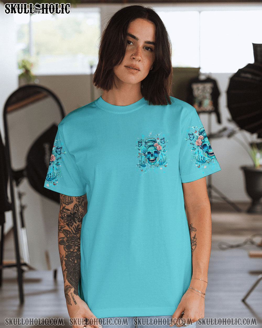 YOU COULDN’T HANDLE ME MESSY BUN ALL OVER PRINT – YHHG2706241