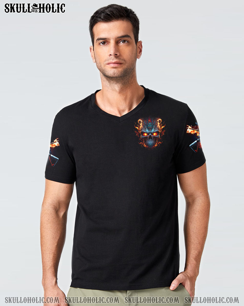 YOU COULDN’T HANDLE ME METAL FIRE SKULL WITH G ALL OVER PRINT – TLNZ1402231
