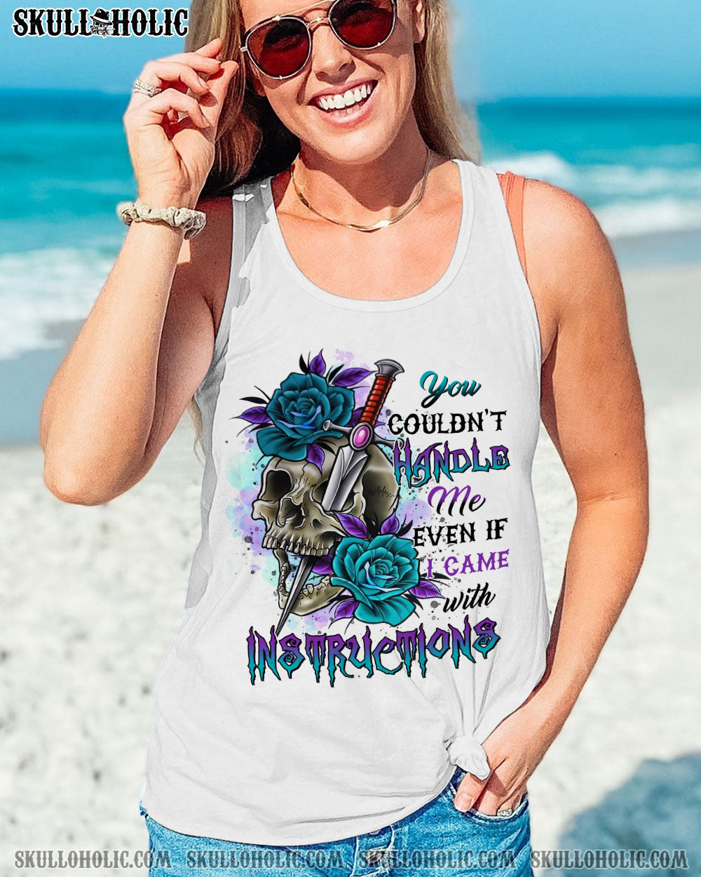 YOU COULDN’T HANDLE ME SKULL ALL OVER PRINT – TLTR2012222