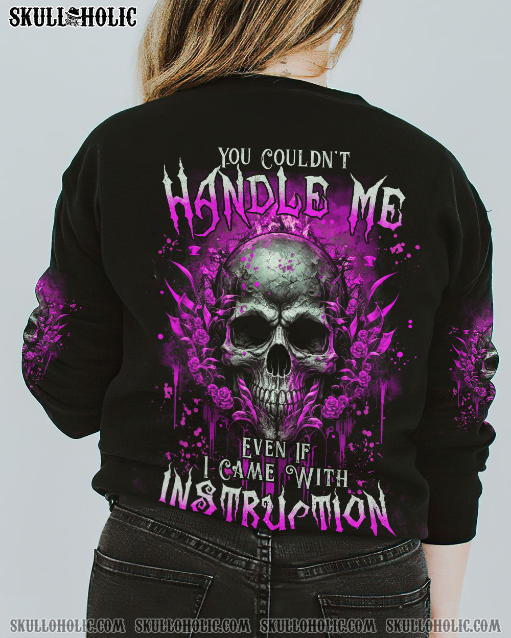 YOU COULDN’T HANDLE ME SKULL ALL OVER PRINT – TM0102233