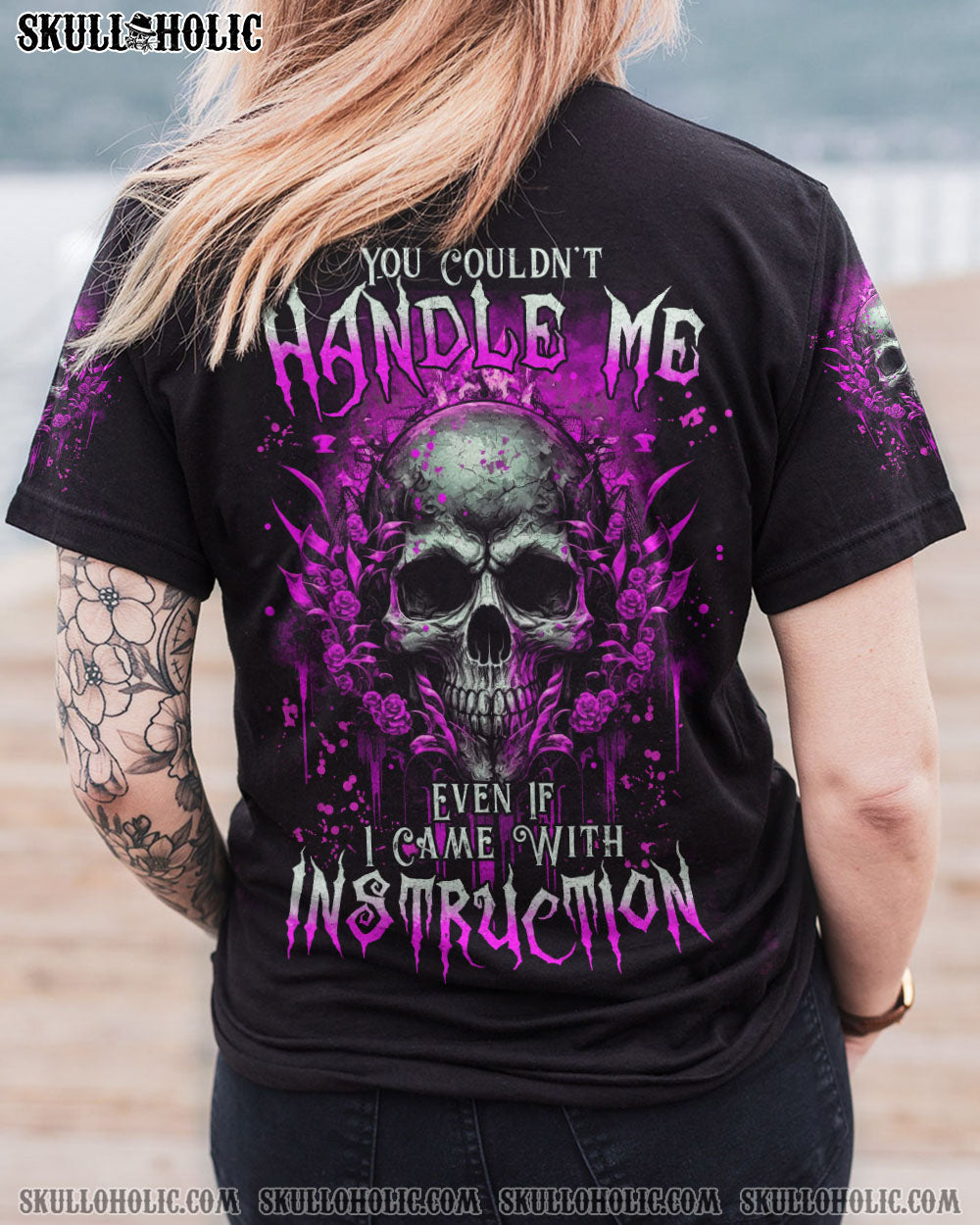 YOU COULDN’T HANDLE ME SKULL ALL OVER PRINT – TM0102233