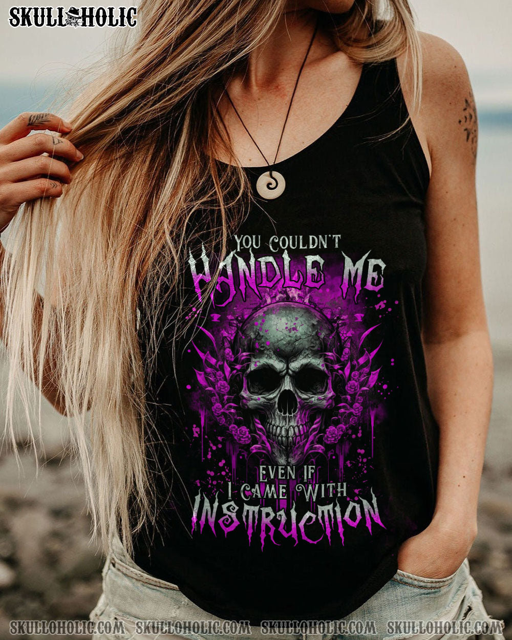YOU COULDN’T HANDLE ME SKULL ALL OVER PRINT – TM0102233