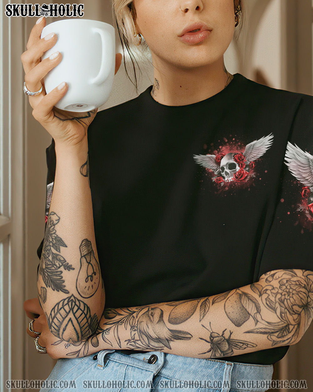 YOU COULDN’T HANDLE ME SKULL ALL OVER PRINT – YHDU0404231