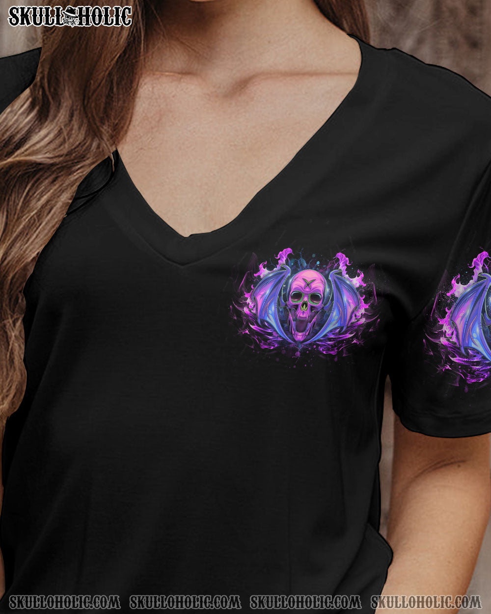 YOU COULDN’T HANDLE ME SKULL ALL OVER PRINT – YHDU3003233