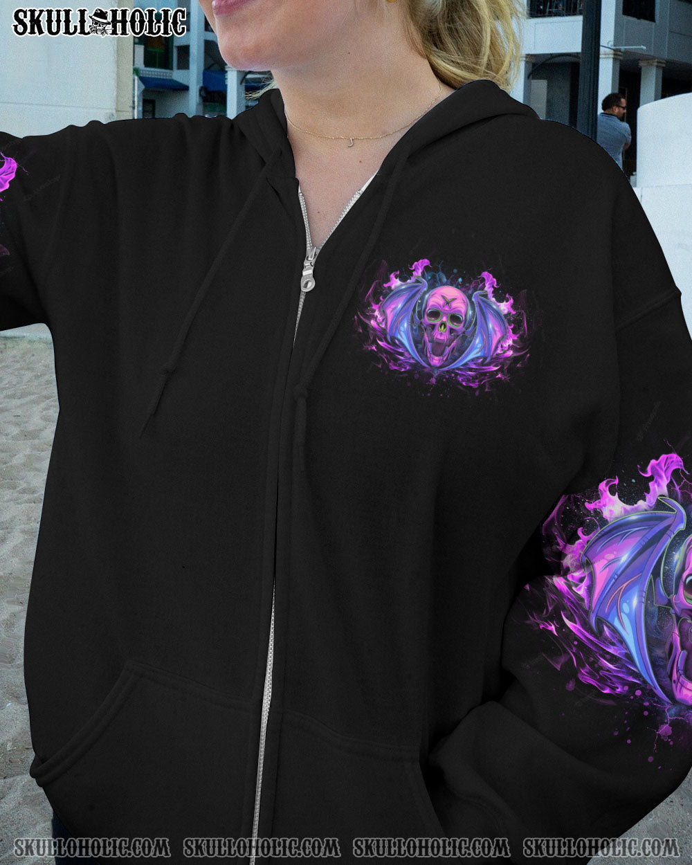 YOU COULDN’T HANDLE ME SKULL ALL OVER PRINT – YHDU3003233