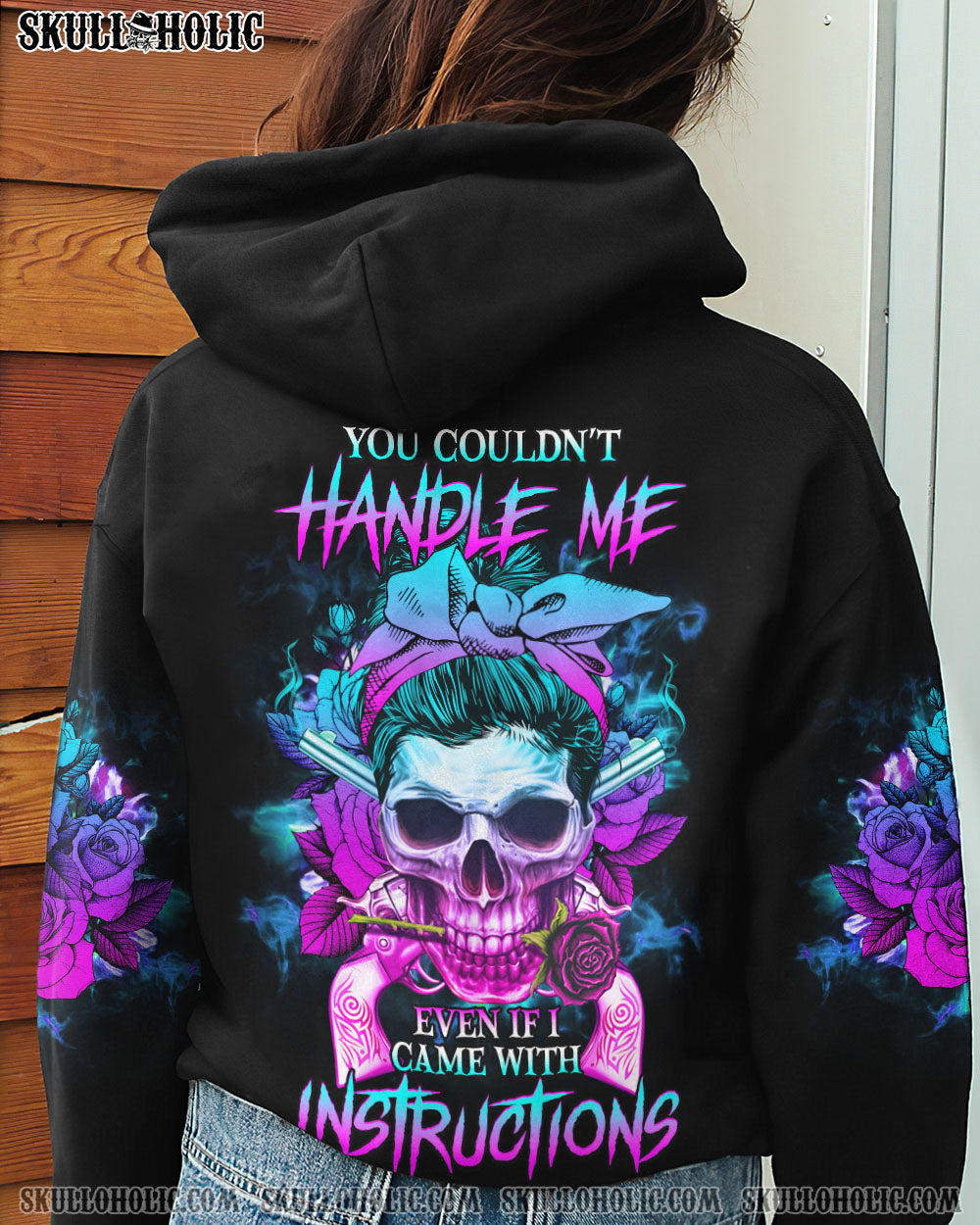 YOU COULDN’T HANDLE ME SKULL ALL OVER PRINT – YHHG2302231