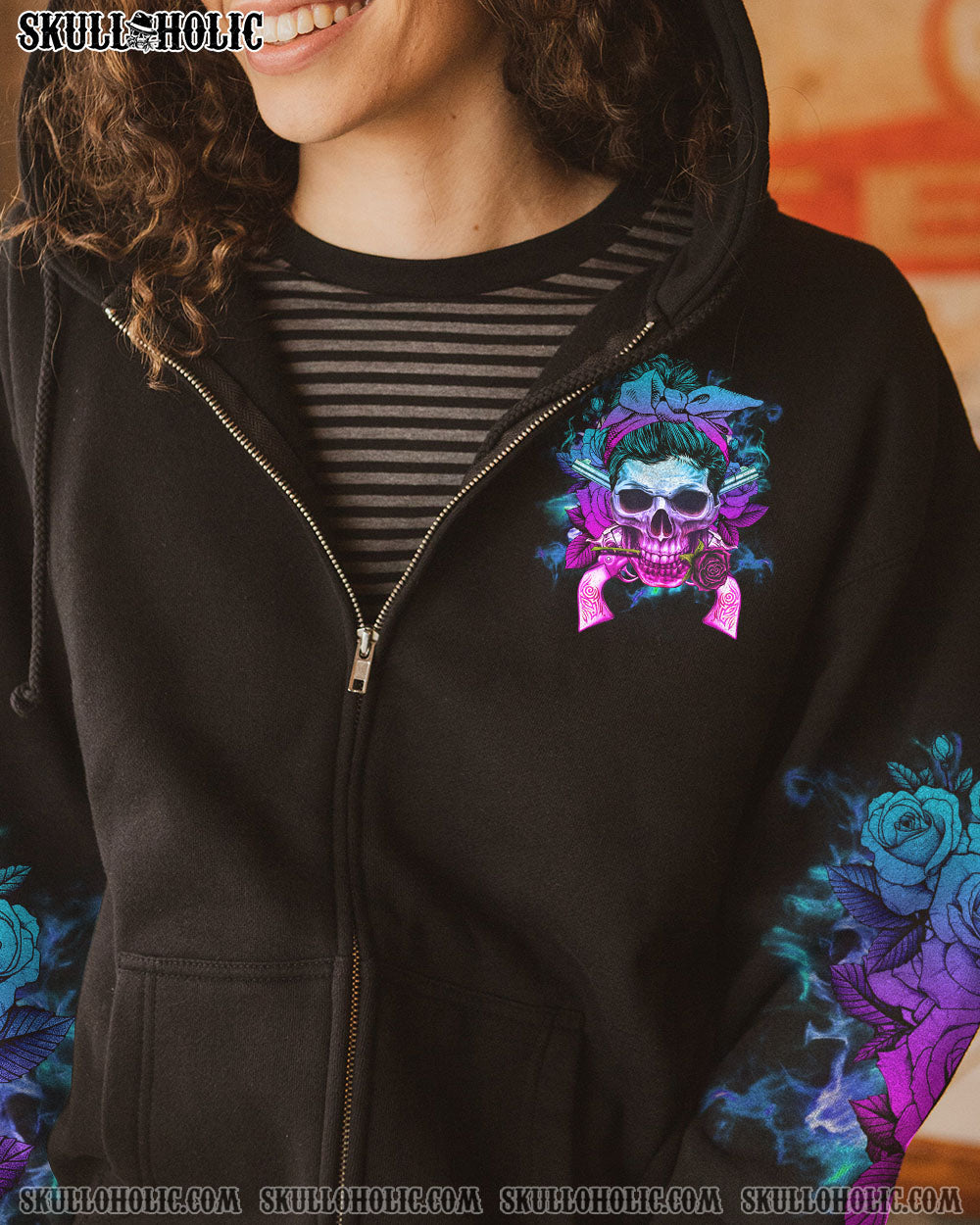 YOU COULDN’T HANDLE ME SKULL ALL OVER PRINT – YHHG2302231