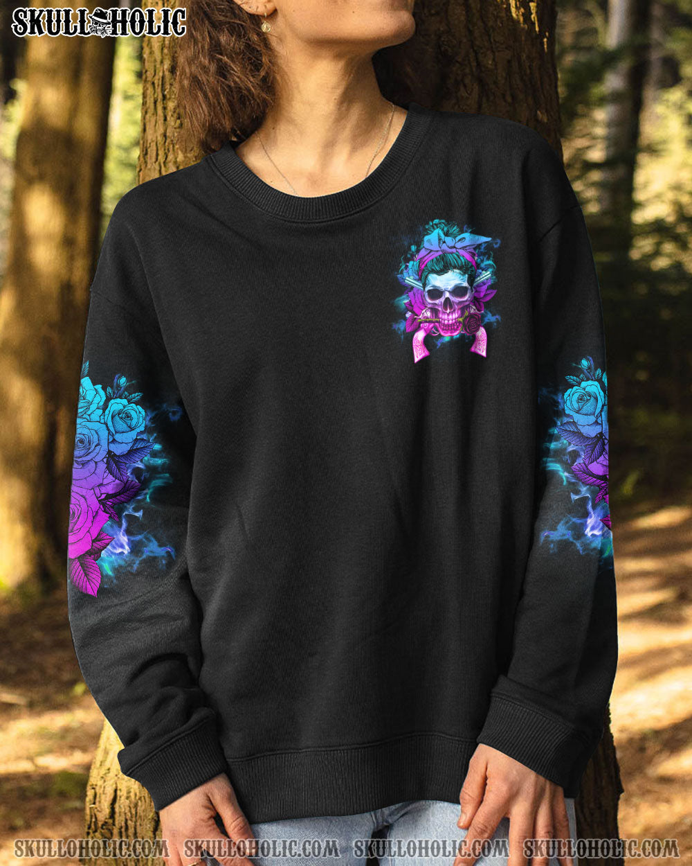 YOU COULDN’T HANDLE ME SKULL ALL OVER PRINT – YHHG2302231