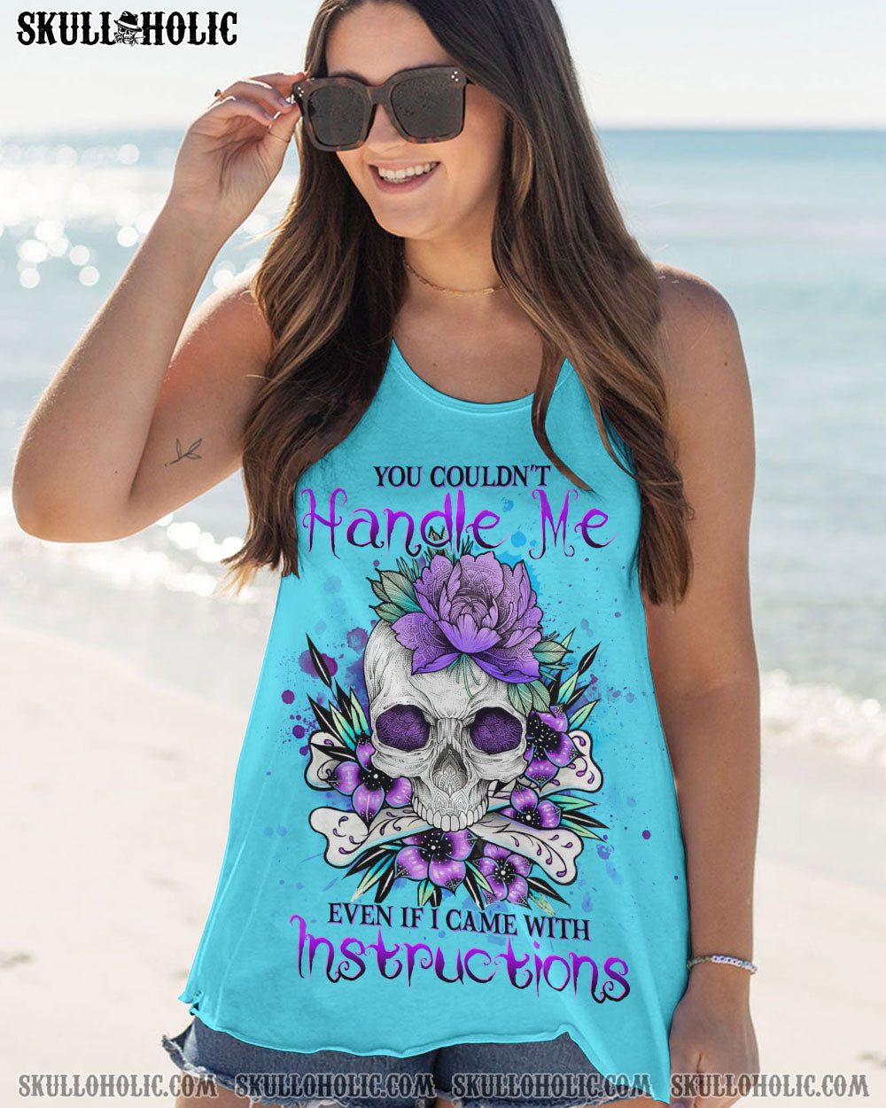 YOU COULDN’T HANDLE ME SKULL ALL OVER PRINT – YHHG2302233