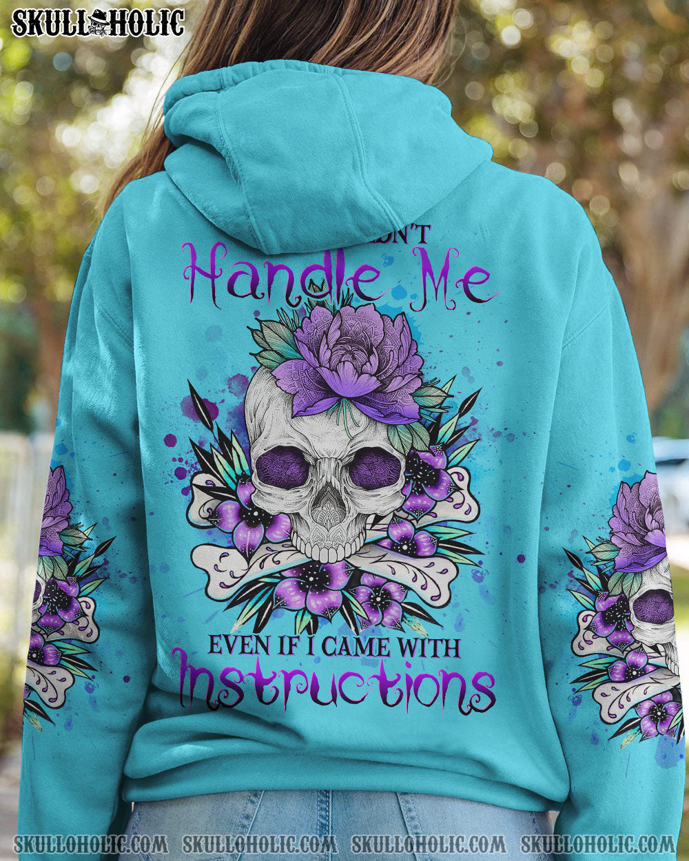 YOU COULDN’T HANDLE ME SKULL ALL OVER PRINT – YHHG2302233