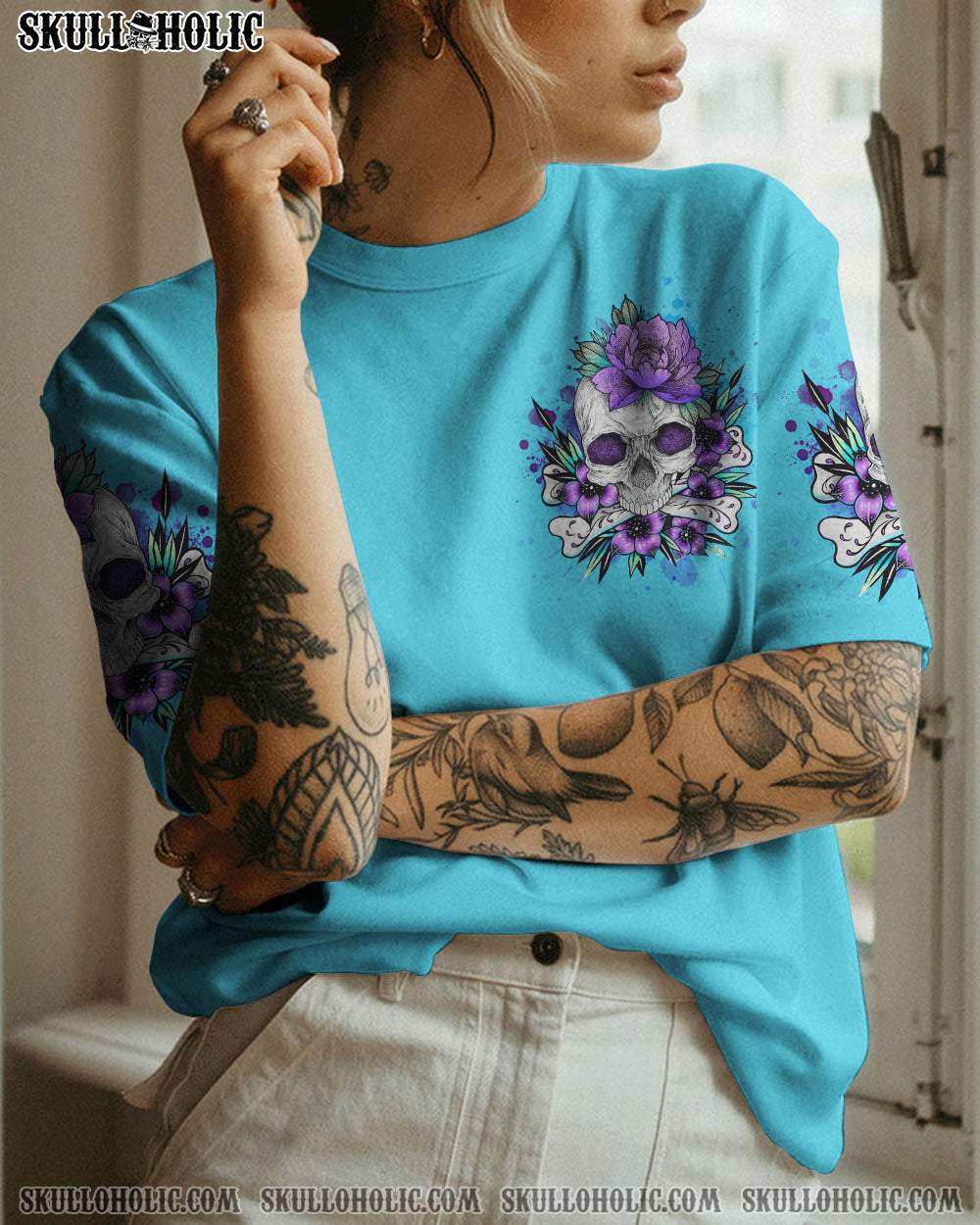 YOU COULDN’T HANDLE ME SKULL ALL OVER PRINT – YHHG2302233