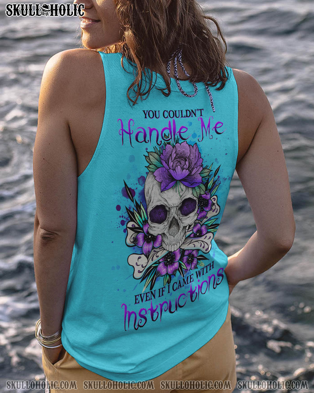 YOU COULDN’T HANDLE ME SKULL ALL OVER PRINT – YHHG2302233