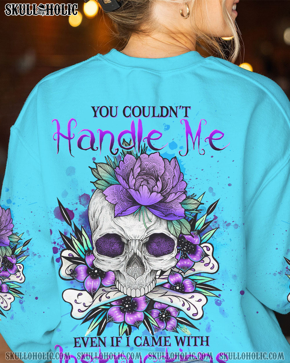 YOU COULDN’T HANDLE ME SKULL ALL OVER PRINT – YHHG2302233