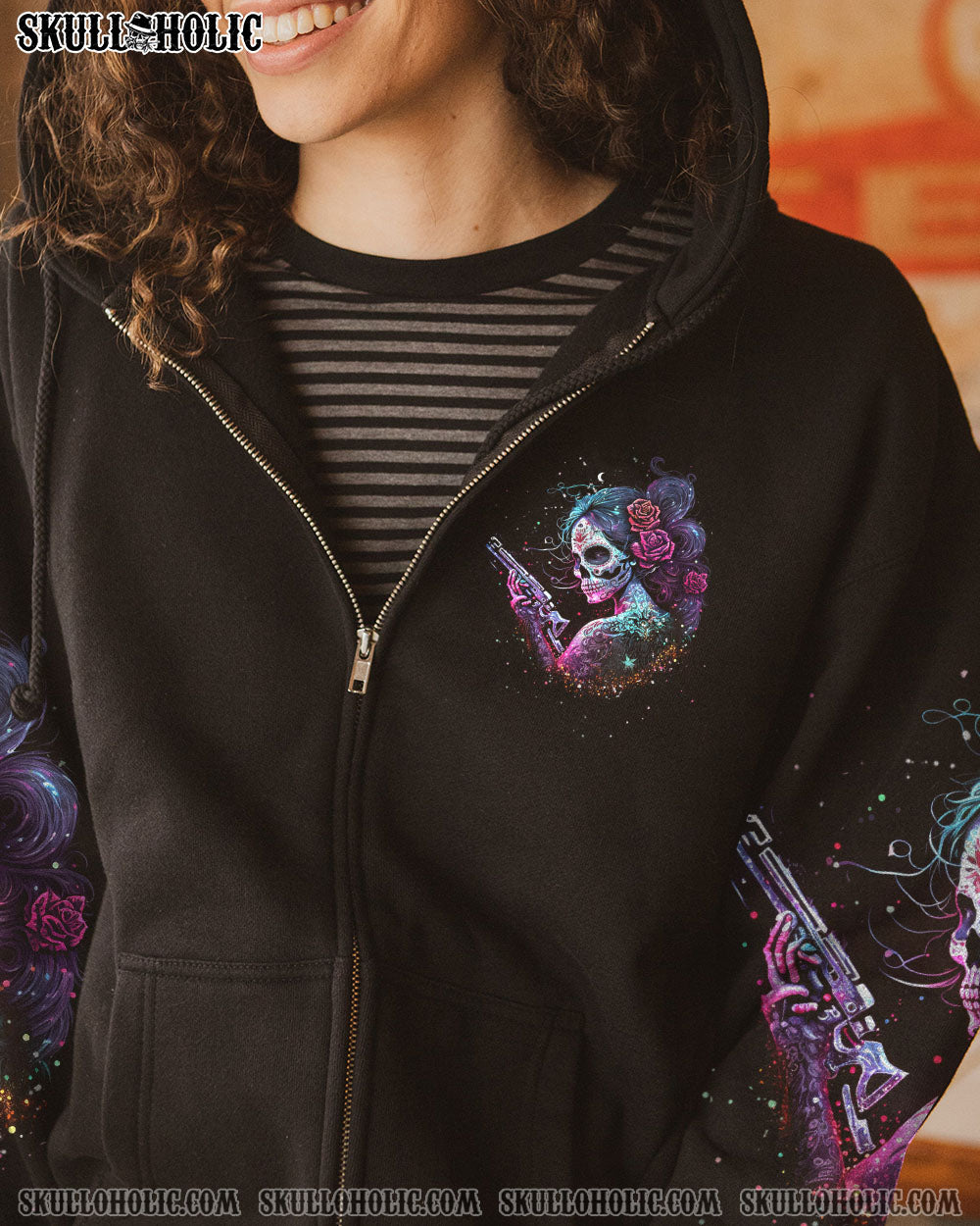 YOU COULDN’T HANDLE ME SKULL ALL OVER PRINT – YHHN0803233