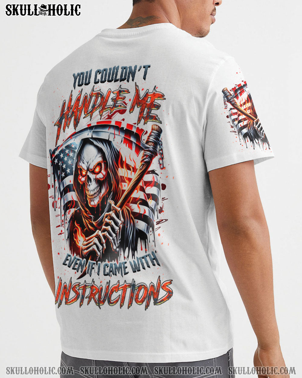 YOU COULDN’T HANDLE ME SKULL ALL OVER PRINT – YHHN1103242