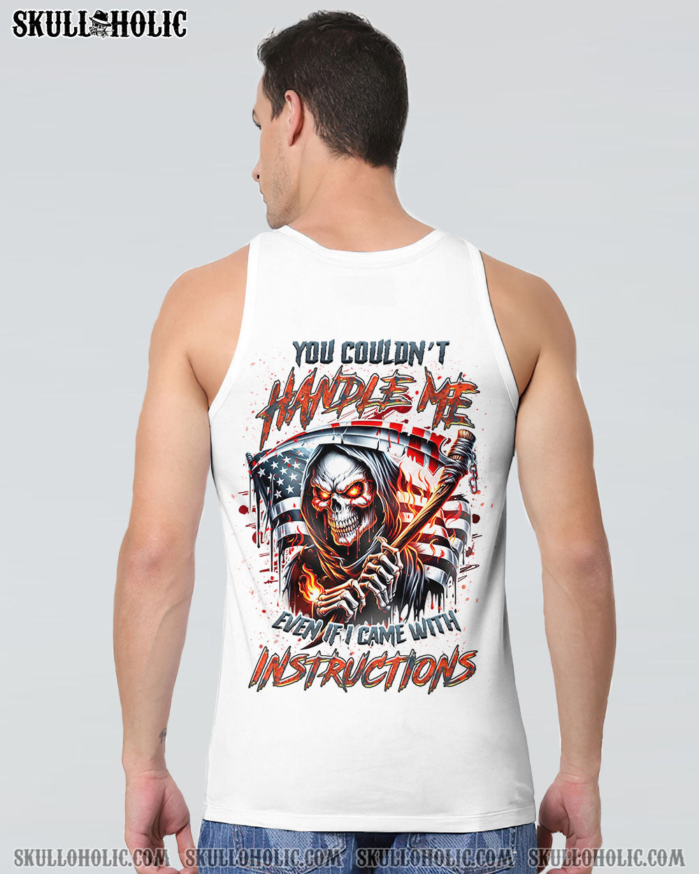 YOU COULDN’T HANDLE ME SKULL ALL OVER PRINT – YHHN1103242