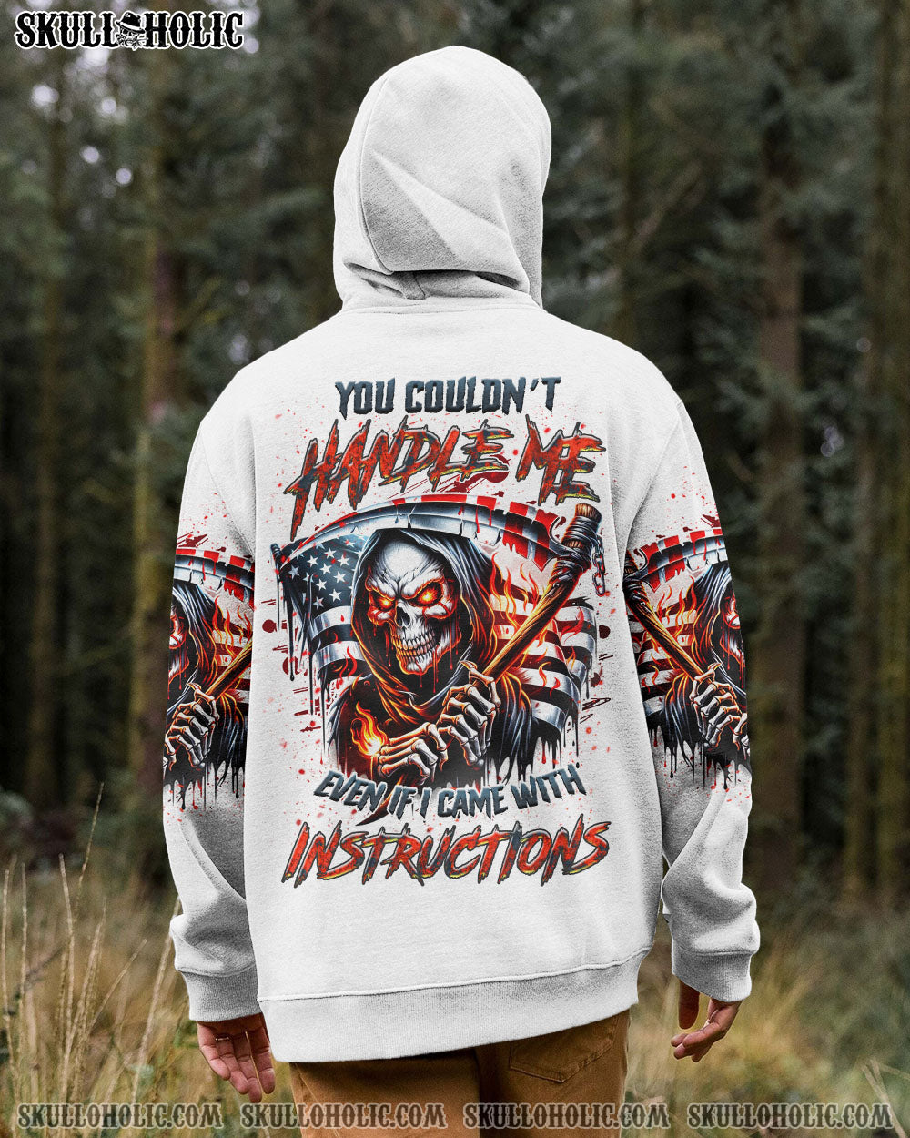 YOU COULDN’T HANDLE ME SKULL ALL OVER PRINT – YHHN1103242