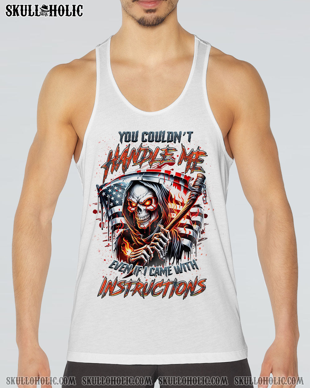 YOU COULDN’T HANDLE ME SKULL ALL OVER PRINT – YHHN1103242