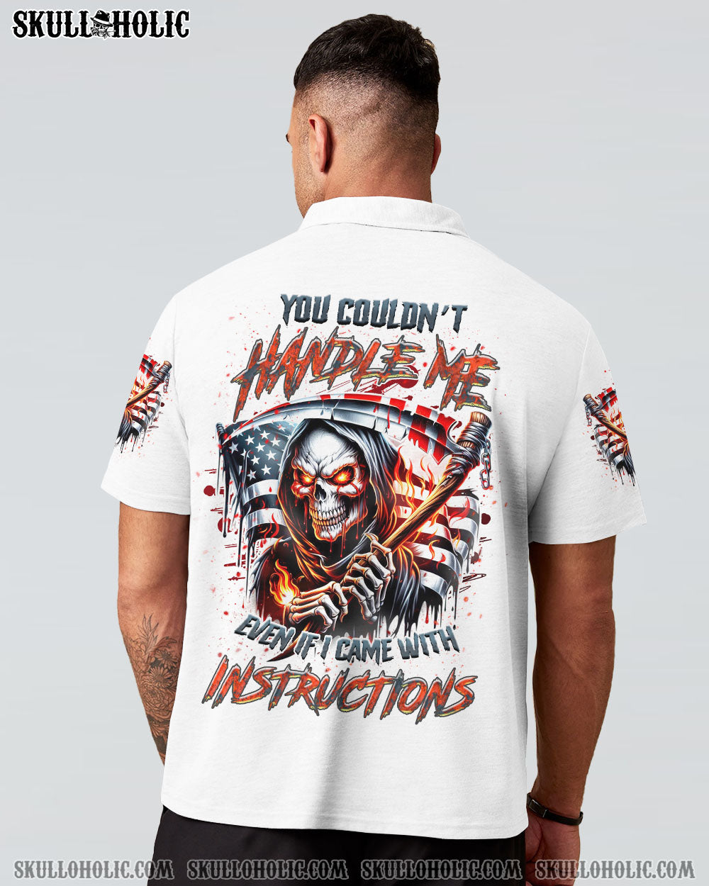 YOU COULDN’T HANDLE ME SKULL ALL OVER PRINT – YHHN1103242