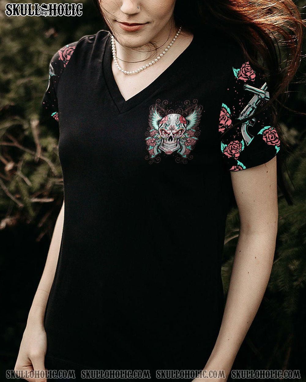 YOU COULDN’T HANDLE ME SKULL ALL OVER PRINT – YHHN2112221