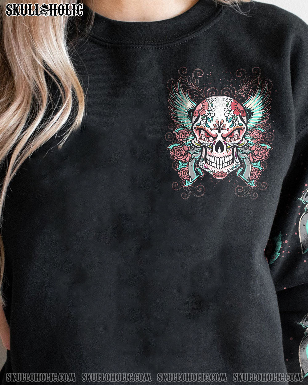 YOU COULDN’T HANDLE ME SKULL ALL OVER PRINT – YHHN2112221