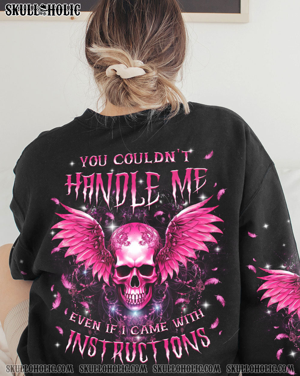 YOU COULDN’T HANDLE ME SKULL ALL OVER PRINT – YHKD3110233