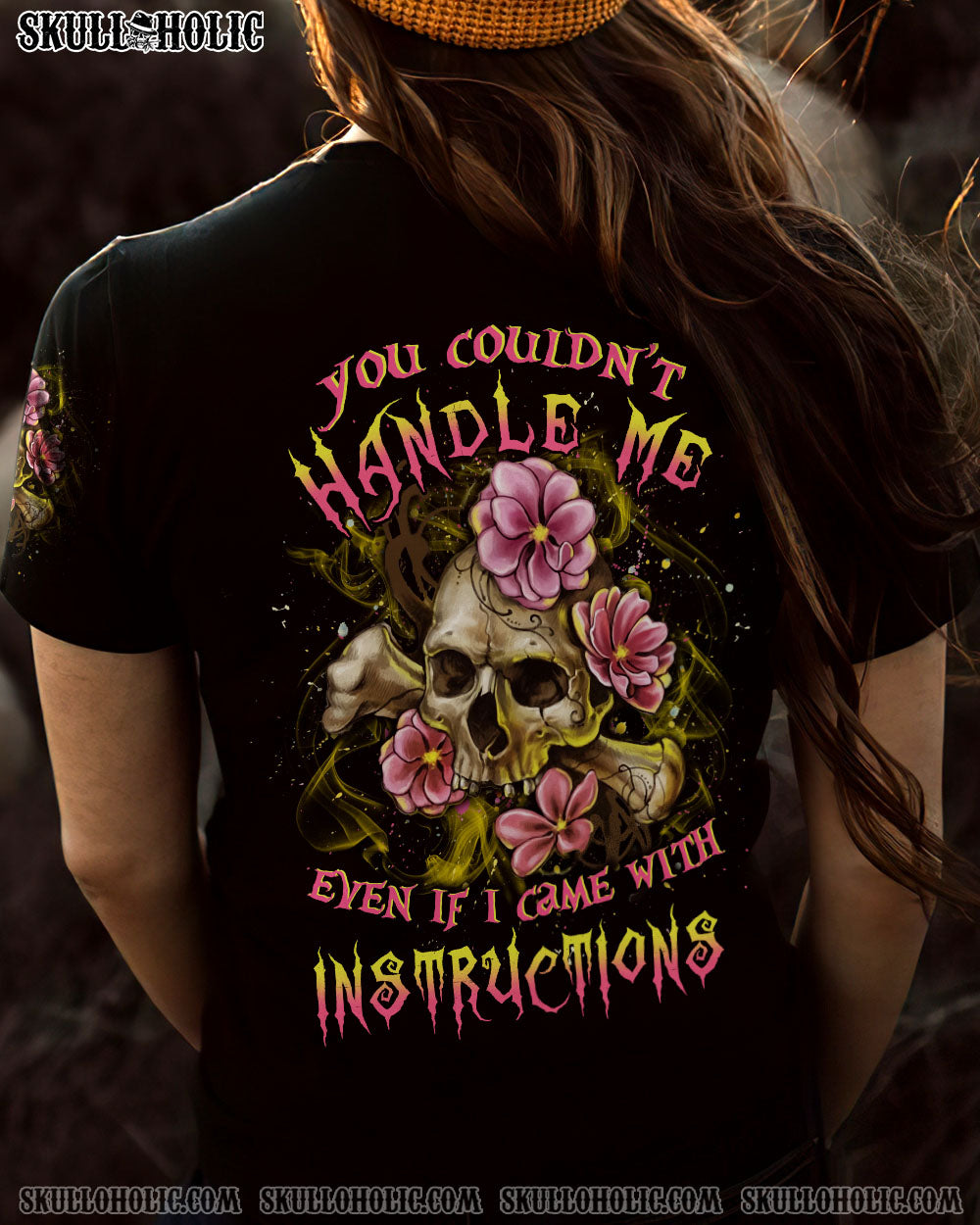 YOU COULDN’T HANDLE ME SKULL ALL OVER PRINT – YHLN2112221